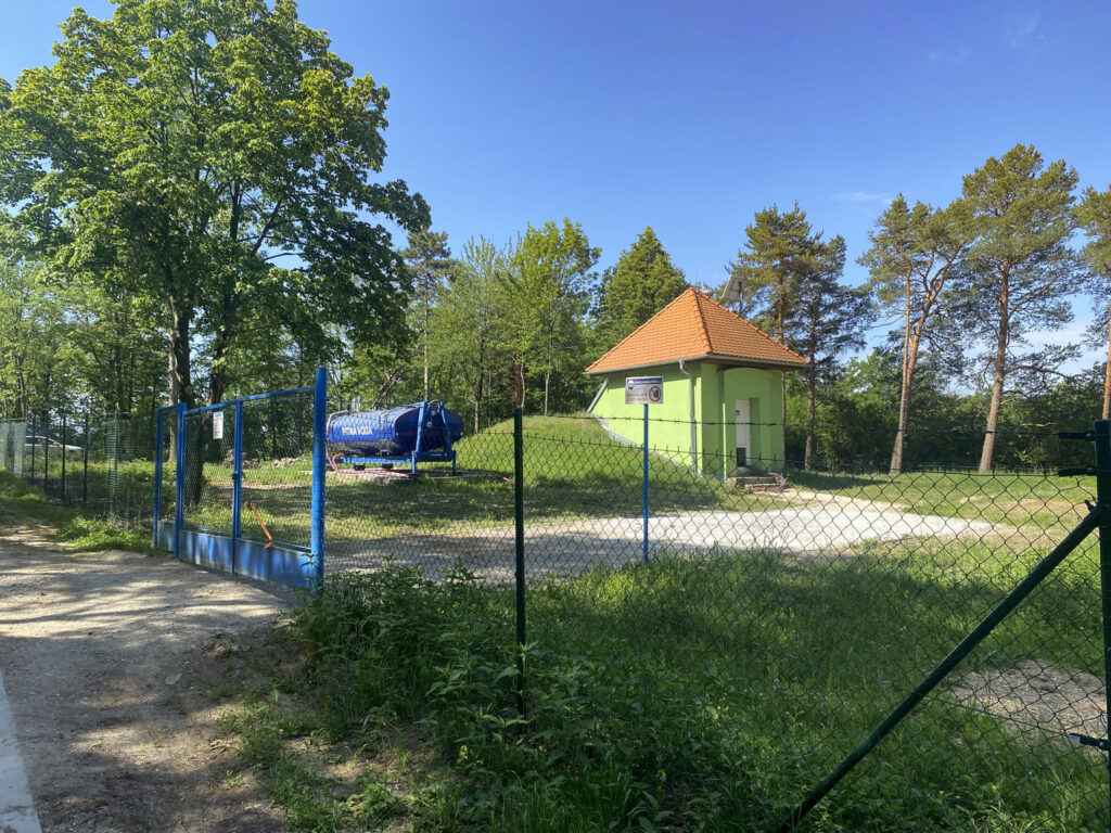 Sanace vodojemu v Blatničce